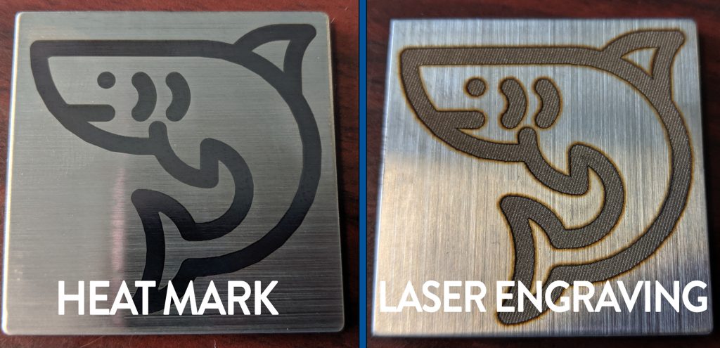 Laser Engraving vs Heat Marks