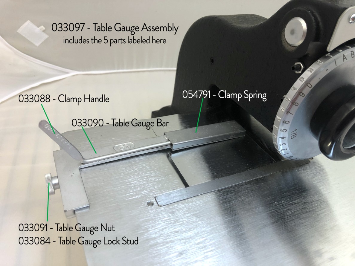 Table Gauge Assembly